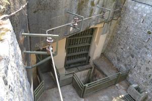 Ligne Maginot - CAP MARTIN - (Ouvrage d'artillerie) - Bloc 1
Entrée de l'ouvrage