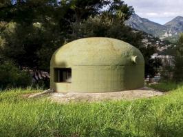 Ligne Maginot - CAP MARTIN - (Ouvrage d'artillerie) - Bloc 1
La cloche GFM