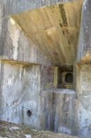 Ligne Maginot - CAP MARTIN - (Ouvrage d'artillerie) - Bloc 2
Le créneau de 75 mle 29