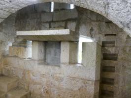 Ligne Maginot - FORT DE LA REVERE - (Casernement) - Intérieur d'une caponnière