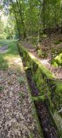 Ligne Maginot - VERLORENERBACH - (DMP - Dispositif de Mine Permanent) - Aménagements bétonnés pour cette route militaire de secours 