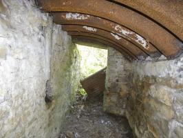 Ligne Maginot - BOMBACHERHOF - FERME BOMBACH (3°BON 166° RIF) - (PC de Quartier) - Annexe gauche
Le couloir de l'abri
