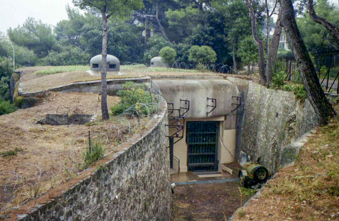 Ligne Maginot - CAP MARTIN - (Ouvrage d'artillerie) - Bloc 1 - ELLENA-CUNY