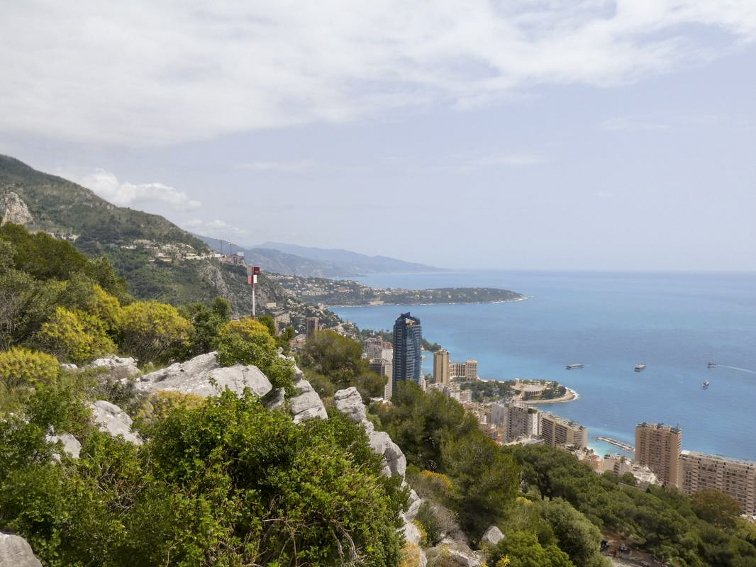 Ligne Maginot - MONT DES MULES - (Observatoire indéterminé) - Vue sur le Cap Martin - ELLENA - CUNY