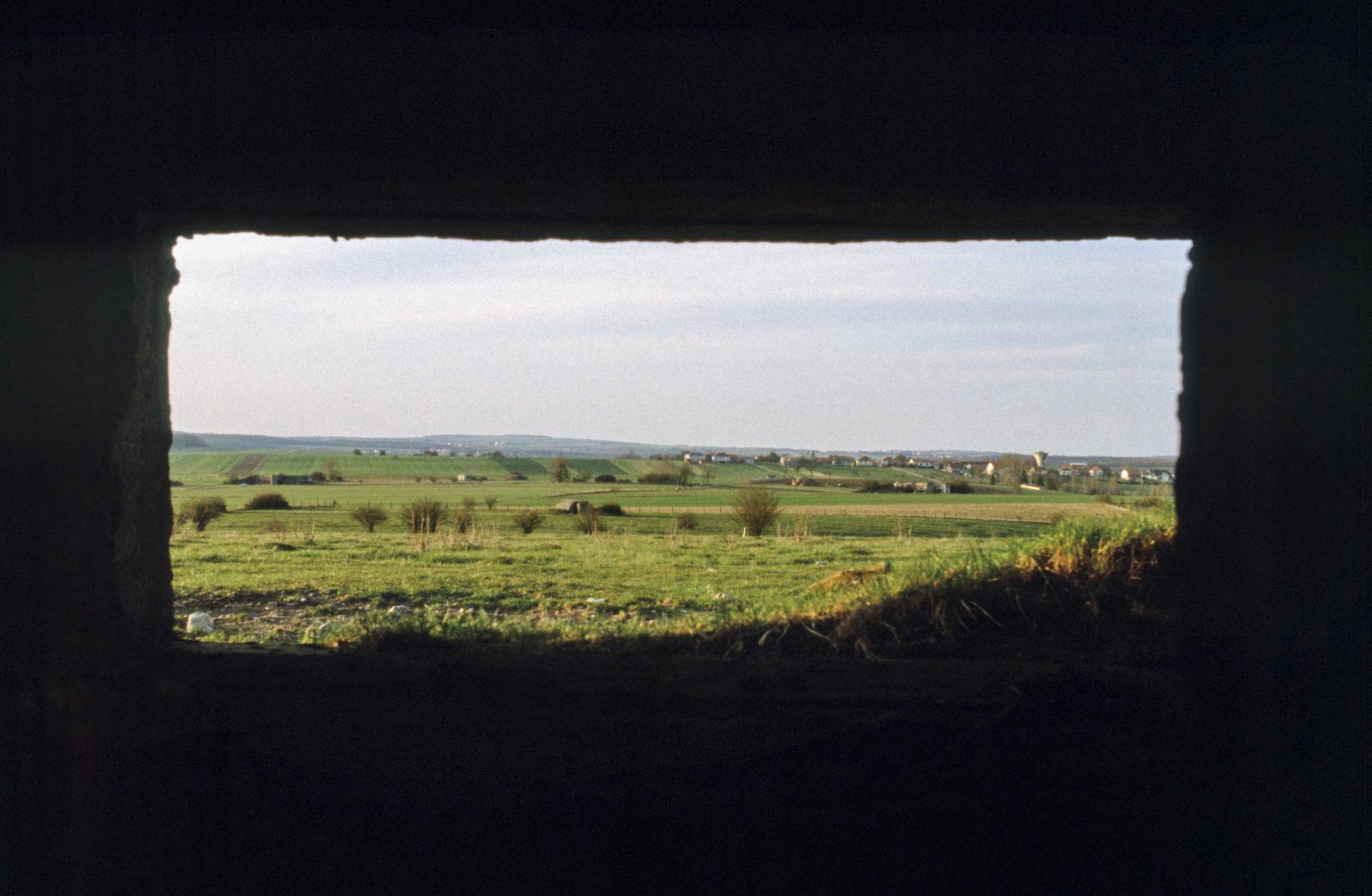 Ligne Maginot - REBBERG - (Blockhaus pour arme infanterie) - Vue vers Barst - MANSUY Michel
