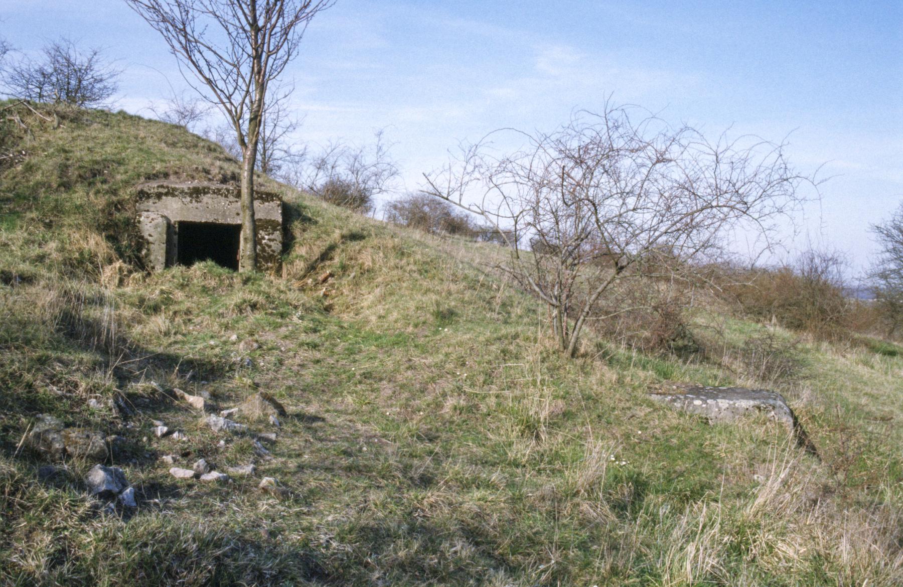 Ligne Maginot - REBBERG 2 - ENTRéE SUD - (Blockhaus pour arme infanterie) - L'entrée
A droite la chambre de coupure 6B - MANSUY Michel