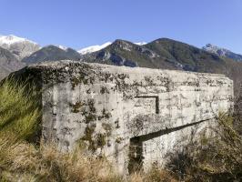Ligne Maginot - O38 - PETITE TETIERE - (Casemate d'infanterie) - Emplacement pour une plaque au dessus de la porte