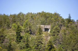Ligne Maginot - O38 - PETITE TETIERE - (Casemate d'infanterie) - Vue depuis le village de la Bolline Valdeblore.