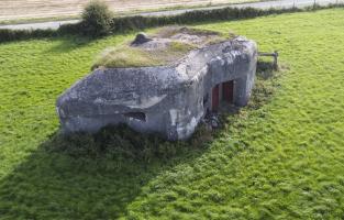 Ligne Maginot - B513 - WARGNIES LE GRAND - (Blockhaus pour canon) - 