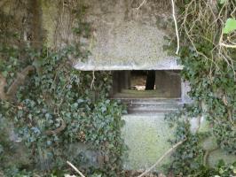 Ligne Maginot - RODIGNIES EST - (Casemate d'infanterie - Double) -   Créneau pour mitrailleuse Hotchkiss 