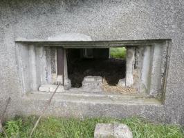 Ligne Maginot - TRINQUETTE - (Casemate d'infanterie - Simple) - Créneau du canon de 25 mm