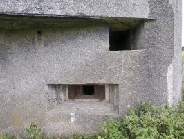 Ligne Maginot - TRINQUETTE - (Casemate d'infanterie - Simple) - Le créneau mitrailleuse