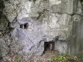 Ligne Maginot - FORT DE MAULDE OUEST - (Casemate d'artillerie) - Créneau FM