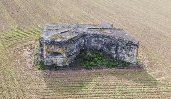 Ligne Maginot - A49 - GLYCINE - (Blockhaus lourd type STG / STG-FCR - Double) - 