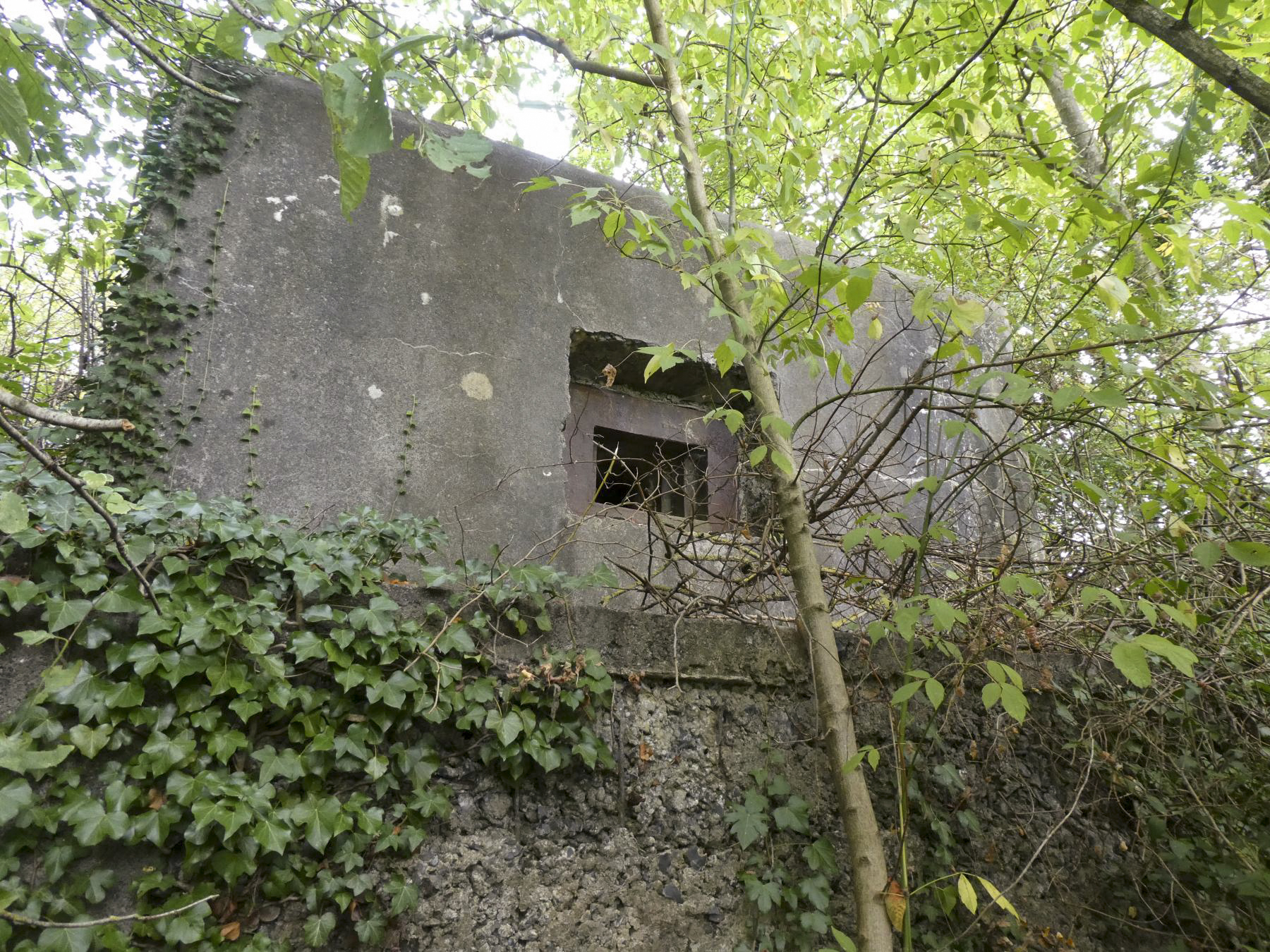 Ligne Maginot - L'ALOUETTE - (Blockhaus pour arme infanterie) - Le bloc actif  - ELLENA Daniel - CUNY Philippe 