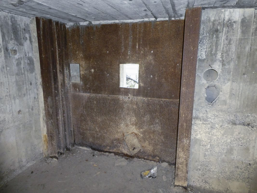 Ligne Maginot - O38 - PETITE TETIERE - (Casemate d'infanterie) - Créneau Nord - ELLENA - CUNY
