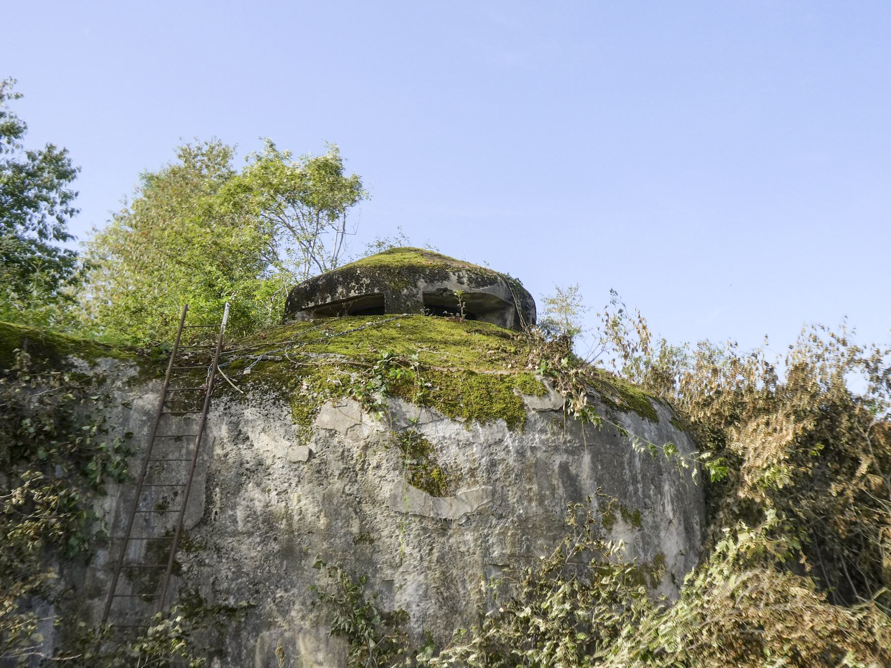 Ligne Maginot - ELESMES - (Blockhaus lourd type STG / STG-FCR - Double) - La cloche en béton ad-hoc - ELLENA Daniel - CUNY Philippe