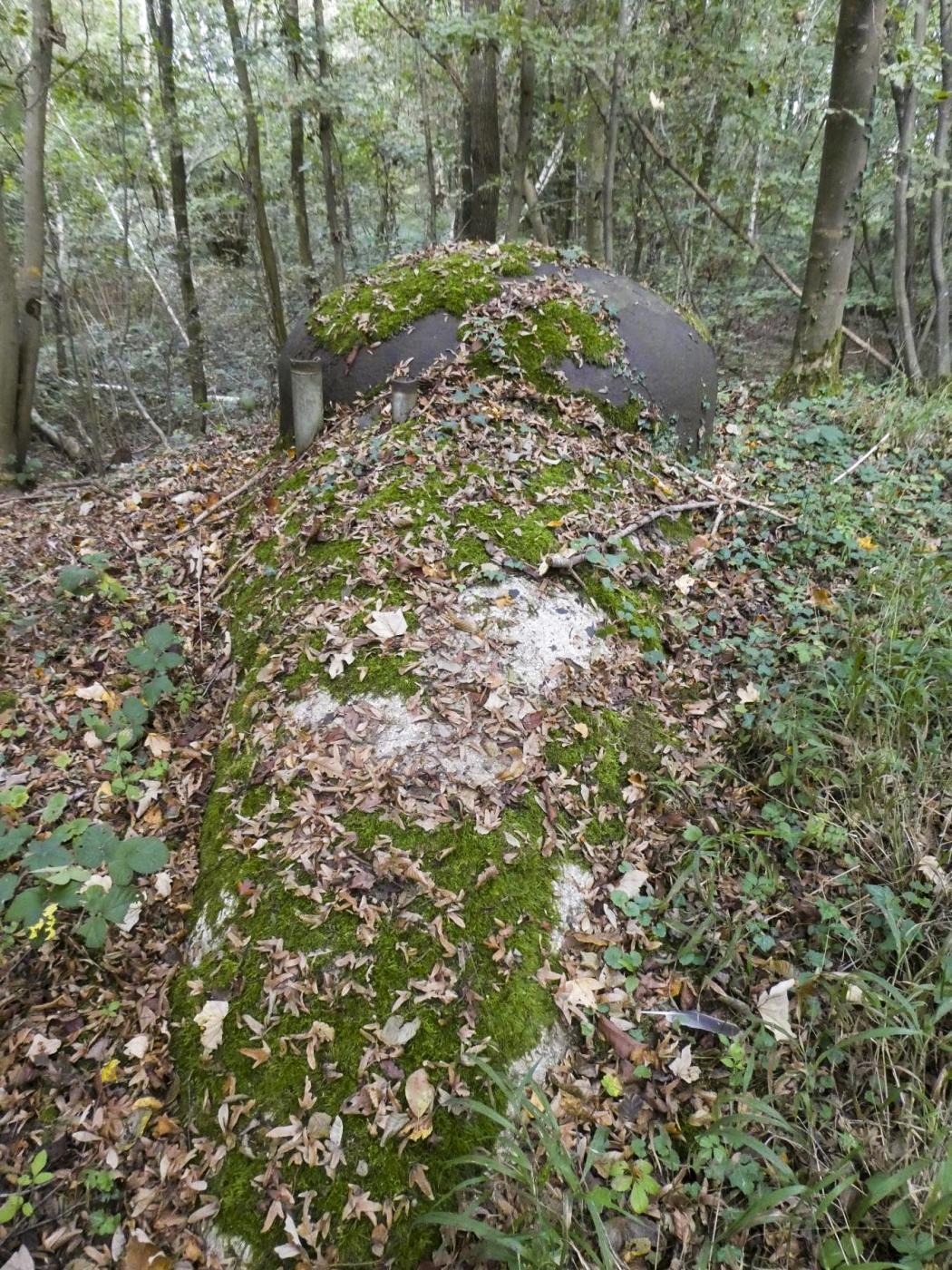 Ligne Maginot - MARLIERES - C4 - (Casemate d'infanterie - Simple) - La cloche JM convertie en AM, vue arrière - ELLENA Daniel - CUNY Philippe