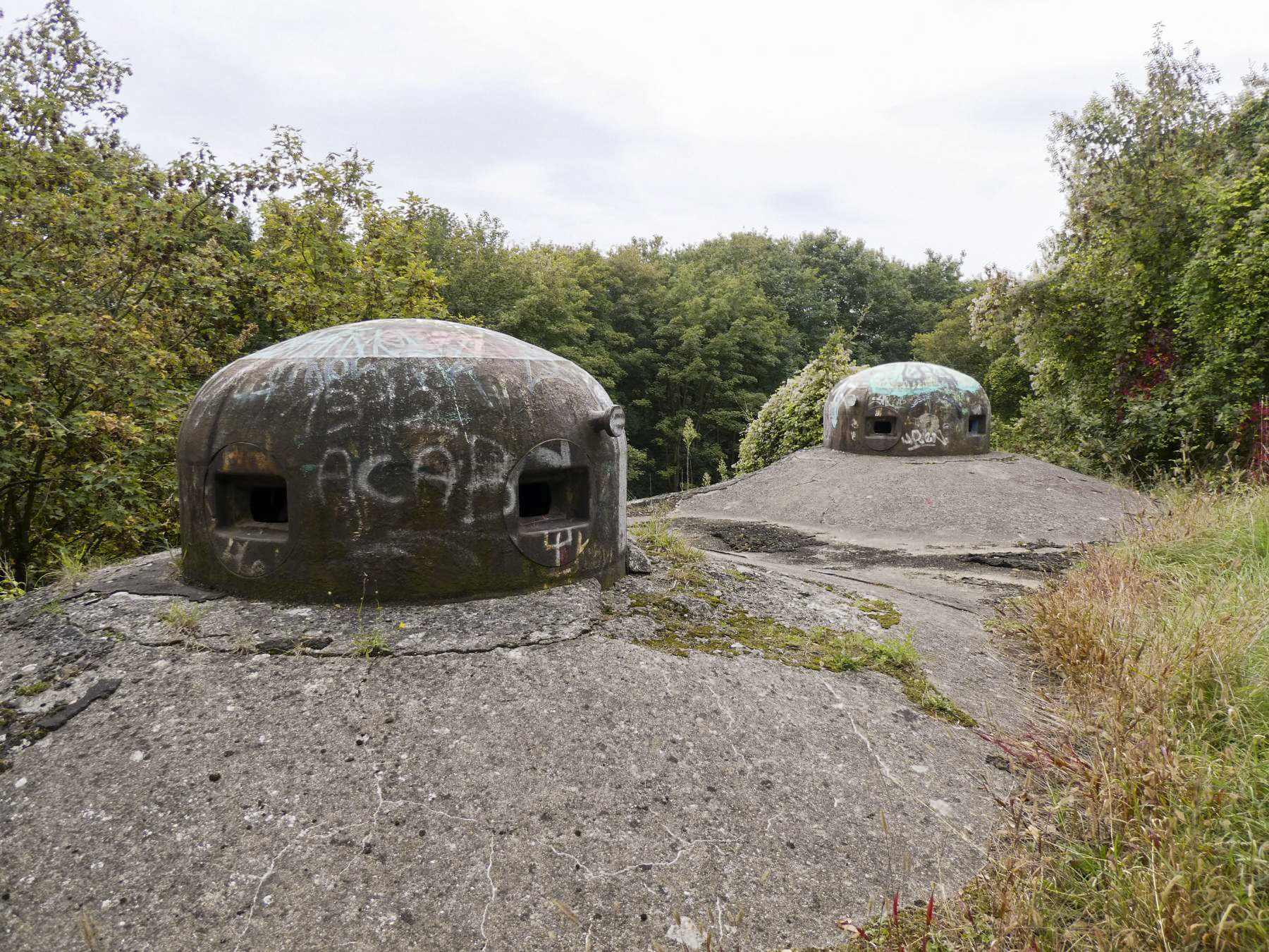 Ligne Maginot - FORT DE MAULDE - (Observatoire d'artillerie) - Les deux cloches GFM type B - ELLENA Daniel - CUNY Philippe