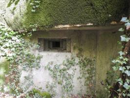 Ligne Maginot - SCHIRRHEINERWEG OUEST - (Casemate d'infanterie - Simple) - Le créneau pour mitrailleuse.