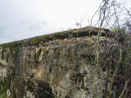 Ligne Maginot - IMMEREN 1 - (Blockhaus pour canon) - Le qualité du béton est médiocre