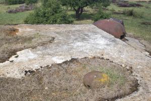 Ligne Maginot - BREHAIN - A6 - (Ouvrage d'artillerie) - Bloc 3
Les cloches de prise d'air sur le dessus du bloc