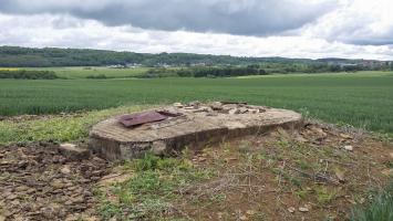 Ligne Maginot - DT14 - (Cuve pour arme d'infanterie) - 