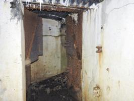 Ligne Maginot - MAISON ROUGE (V° 226° RA) - (PC) - Les portes blindées intérieures.