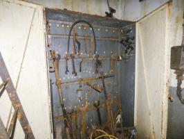 Ligne Maginot - FERMONT - A2 - (Ouvrage d'artillerie) - Bloc 1
Armoire à outillage de la tourelle