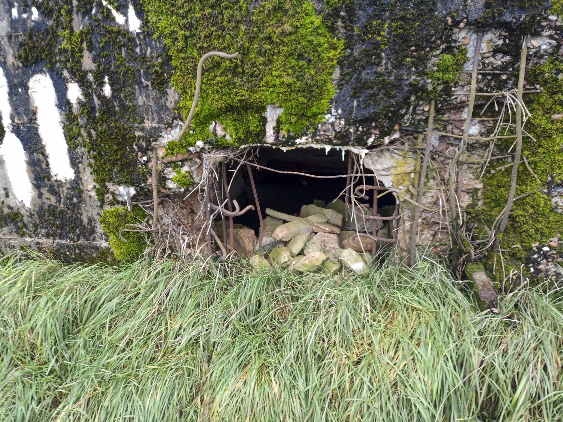 Ligne Maginot - IMMEREN 3 - (Blockhaus pour arme infanterie) - Le créneau - Marc Fossoul