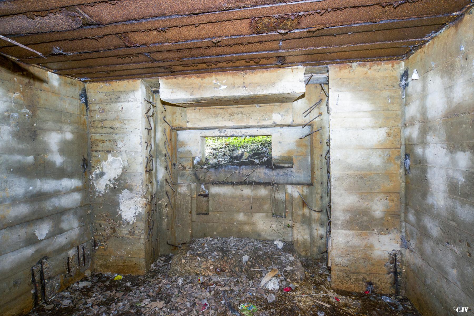 Ligne Maginot - DB202 - (Blockhaus pour canon) - Le créneau - Lia VERMEULEN