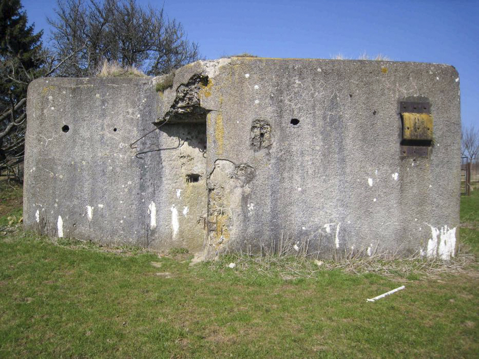 Ligne Maginot - JOPPECOURT - (Central téléphonique isolé) - Vue du coté - Pruzsina jerome
