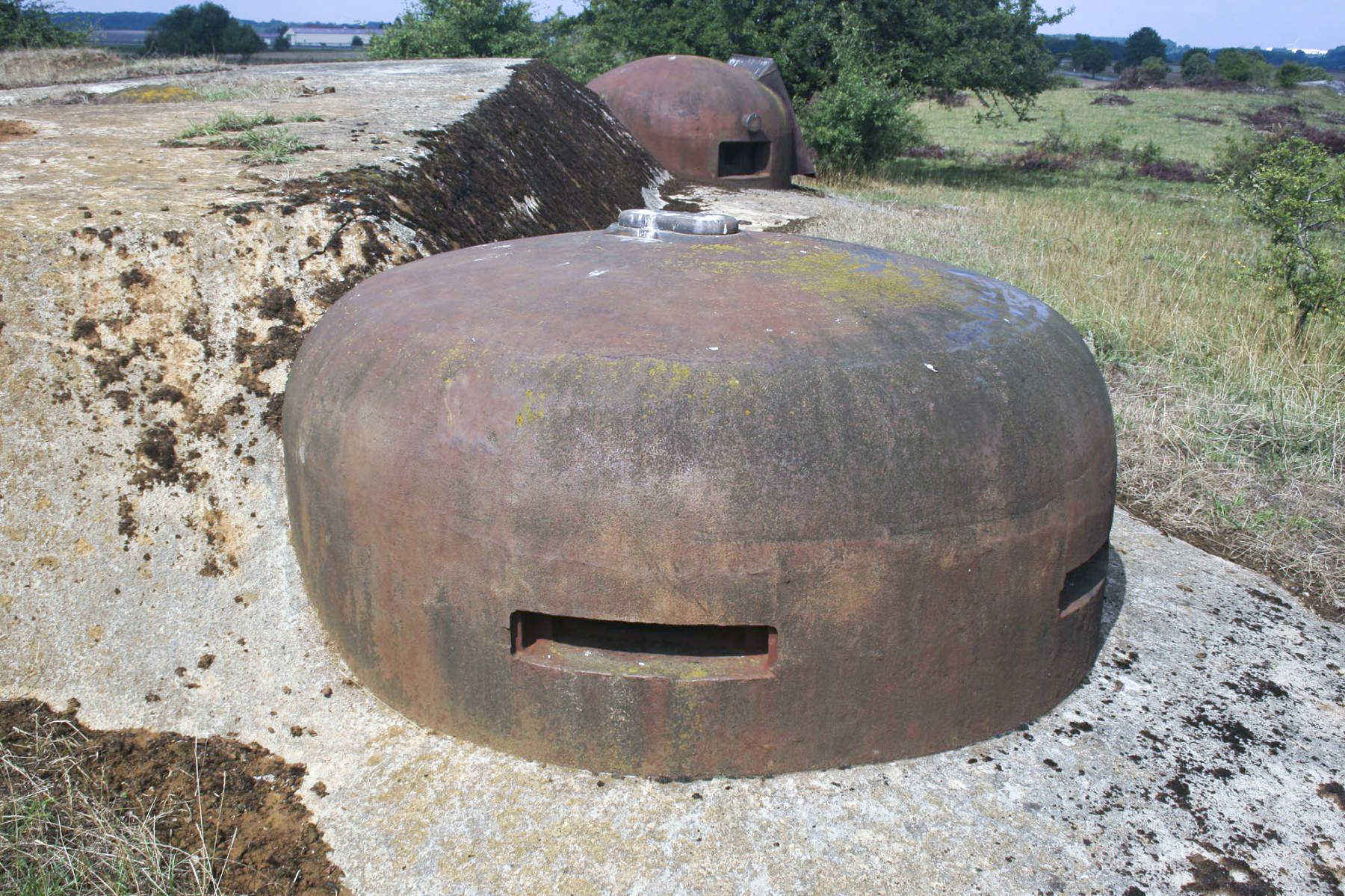 Ligne Maginot - BREHAIN - A6 - (Ouvrage d'artillerie) - Bloc 3
Cloche VDP  - Michel Teiten