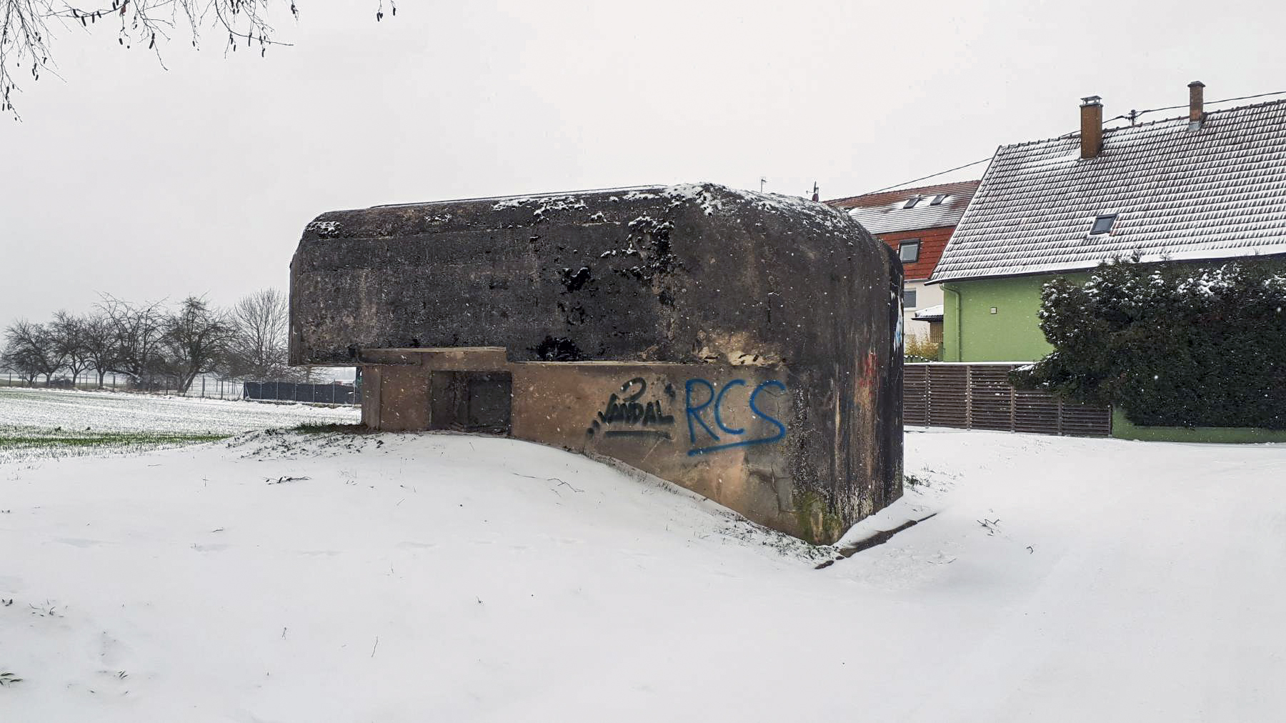 Ligne Maginot - SILWILLIGEN 1 - (Blockhaus pour arme infanterie) - Créneau latéral - Gregory Fuchs