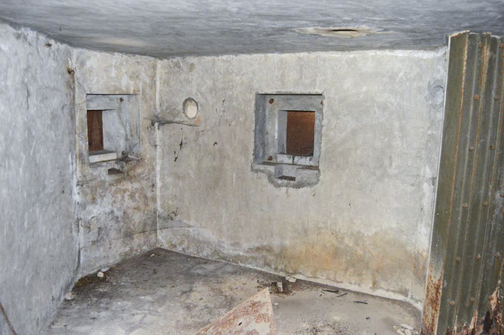 Ligne Maginot - E6 - TOURNEFORT (Casemate d'infanterie) - Deux créneaux FM, à droite niche blindé - Michal Prasil