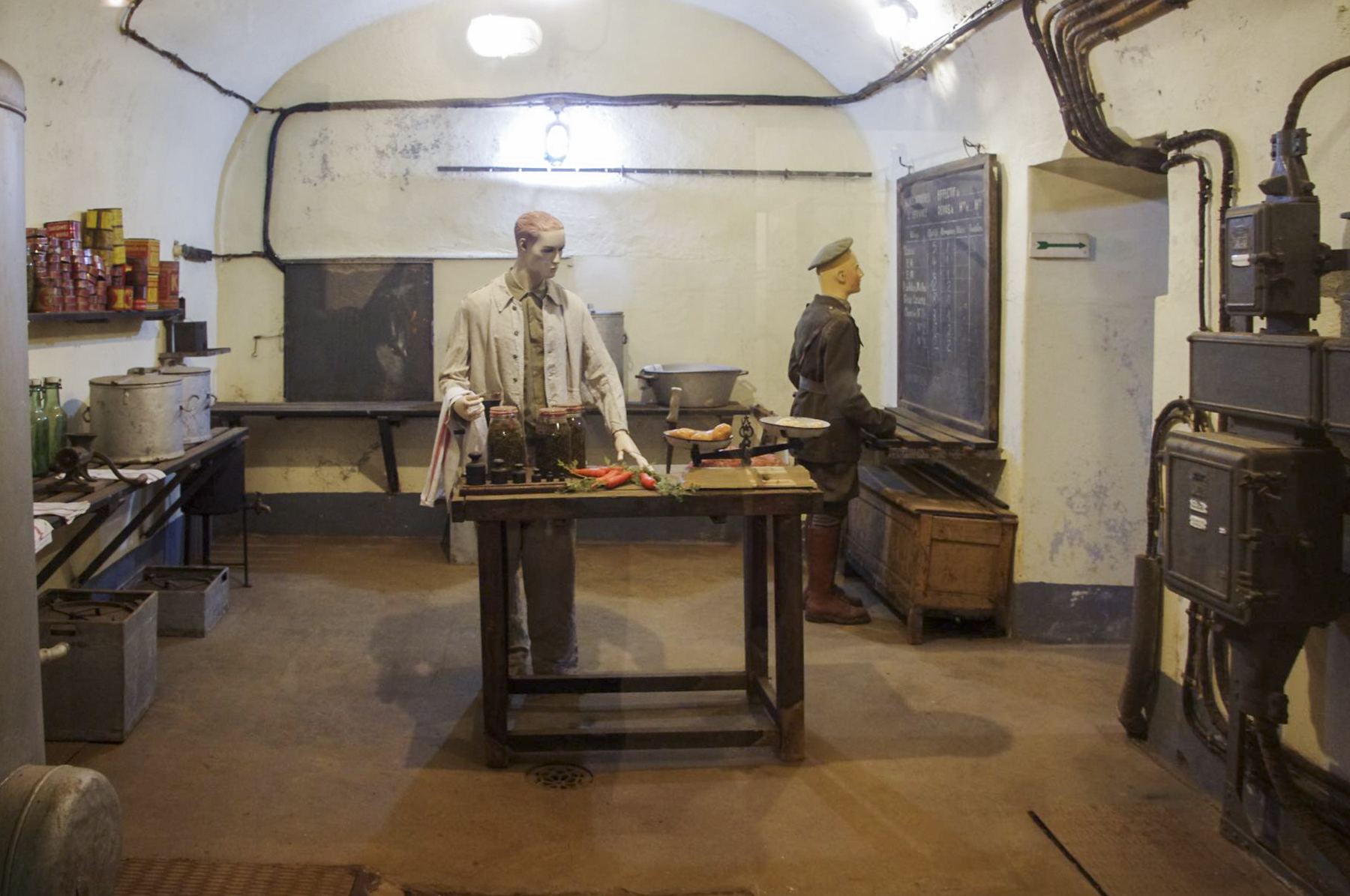 Ligne Maginot - FERMONT - A2 - (Ouvrage d'artillerie) - Cuisine de troupe - STENGER Mathieu