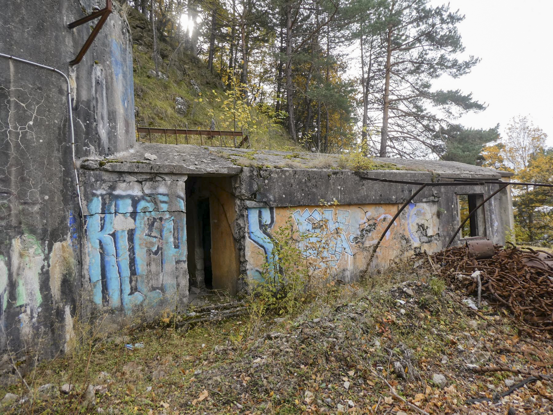Ligne Maginot - MONTE GROSSO - POSTE DE GARDE - (Casernement) -  - ELLENA Daniel - CUNY Philippe