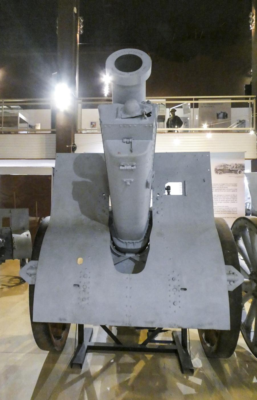 Ligne Maginot - Canon de 155 mm C Modèle 1917 Schneider - Obusier de 155 mm C Modèle 1917 Schneider
Musée de l'artillerie de Draguignan