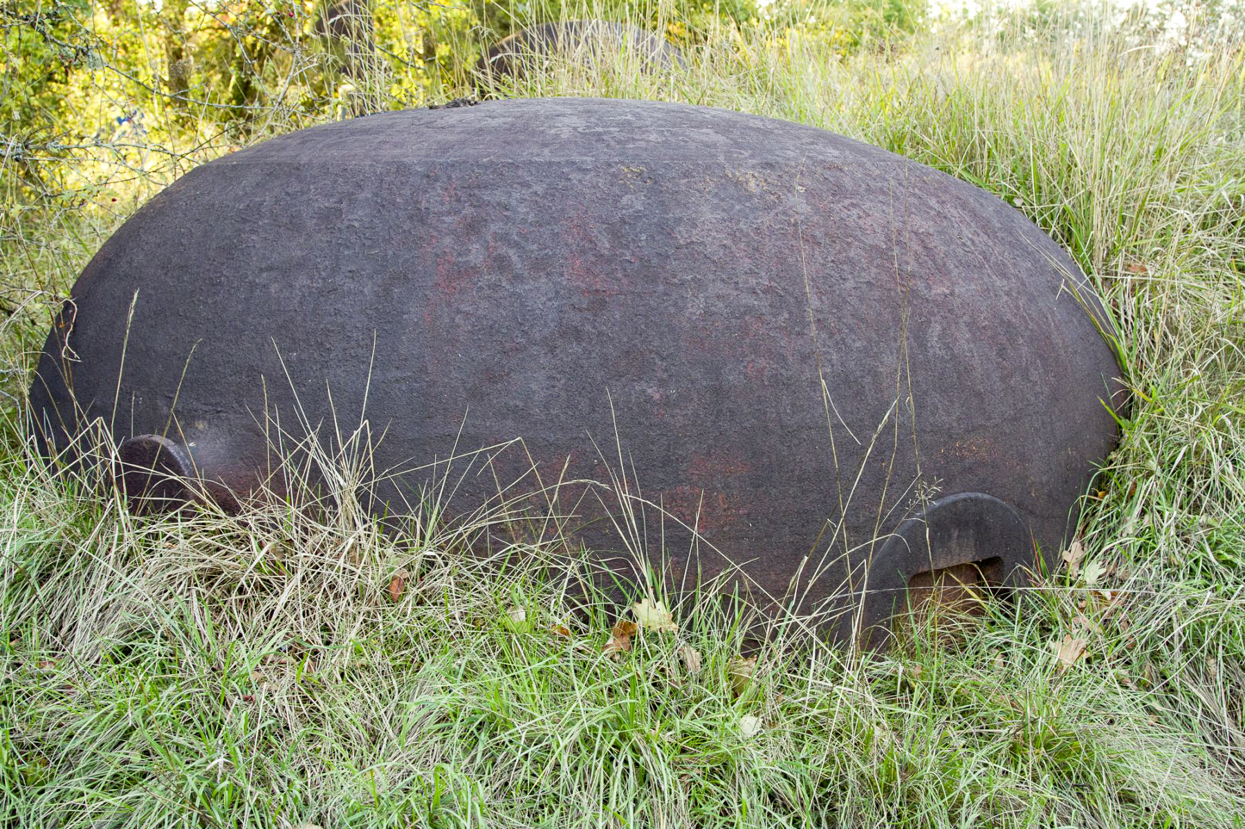 Ligne Maginot - VELOSNES - (Ouvrage d'artillerie) - Bloc 2
Cloche pour arme mixte - Michel Teiten