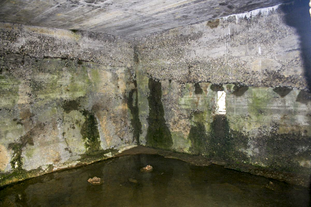 Ligne Maginot - CB31BIS - (Blockhaus pour arme infanterie) - Vue intérieure. Aucun aménagement, aucun véritable créneau ... - Michel Teiten
