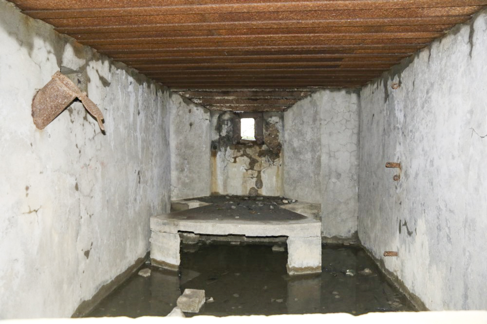 Ligne Maginot - CB304 - BUSCHWIESE 2 - (Blockhaus pour arme infanterie) - Créneau principal flanquant vers l'ouest - Alain Perouffe