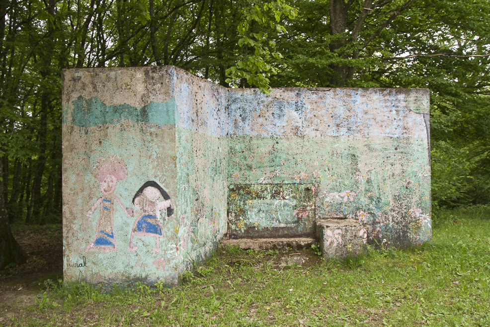 Ligne Maginot - CB311 - ZEITERHOLZ 1 - (Blockhaus pour arme infanterie) - Vue frontale
2012 - Michel Teiten