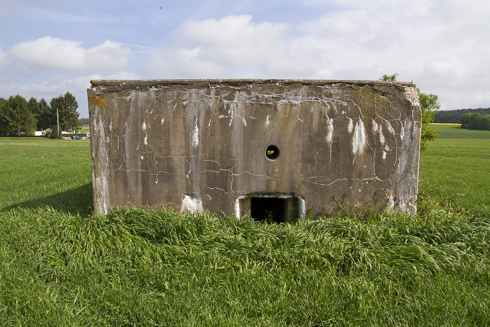 Ligne Maginot - CB344 - BREITENBAUM - (Blockhaus pour arme infanterie) - Face arrière et entrée du bloc  - Michel Teiten