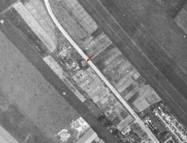 Ligne Maginot - CB350 - (Blockhaus pour canon) -  - IGN - Géoportail 1954