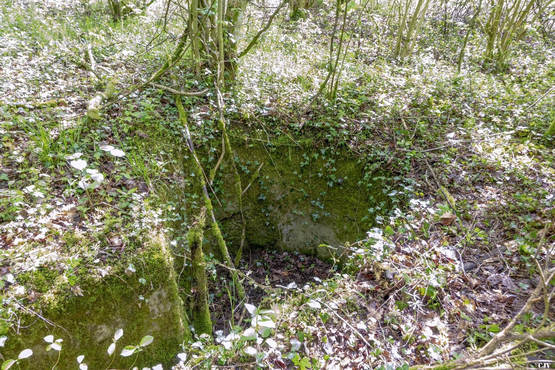 Ligne Maginot - GRAND LOT TRANCHéE - (Divers) - La tranchée se finit par une cuve - Lia VERMEULEN
