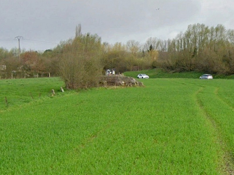 Ligne Maginot - BEF 759 - PONT DU FORET SUD OUEST - (Blockhaus pour arme infanterie) -  - GOOGLE Streetview 2022