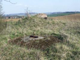 Ligne Maginot - FERMONT - A2 - (Ouvrage d'artillerie) - Bloc 7
La cloche LG non équipée