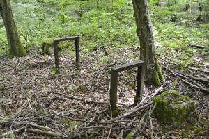 Ligne Maginot - KOBENBUSCH - (Casernement) - Plots de support de plancher