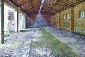 Ligne Maginot - LEMBACH - TêTE D'ANTENNE - (Infrastructure ferroviaire) - Hangar annexe
Voie de 60