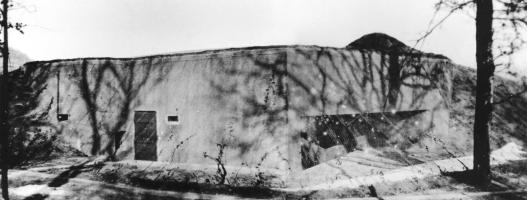 Ligne Maginot - BOIS DE KANFEN EST - C43 - (Casemate d'infanterie - Simple) - La casemate fin 1931.